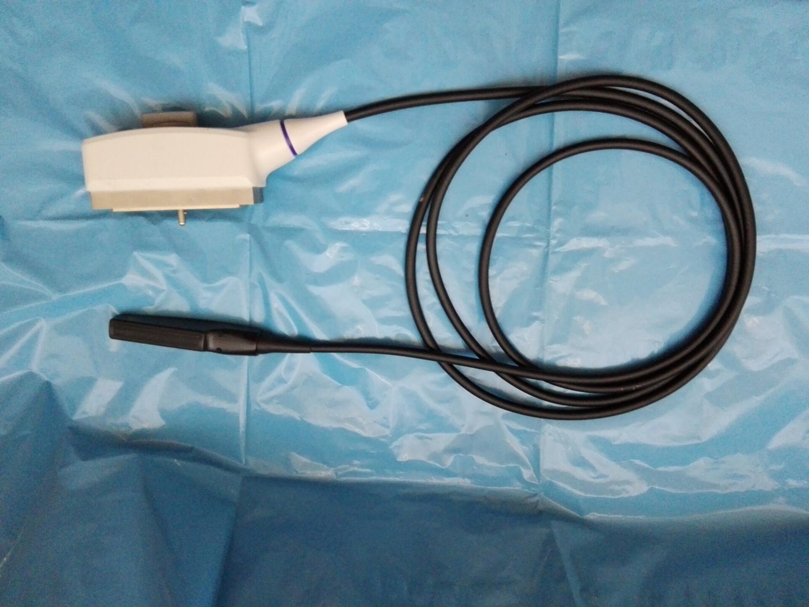 Transductor lineal para ultrasonido veterinario