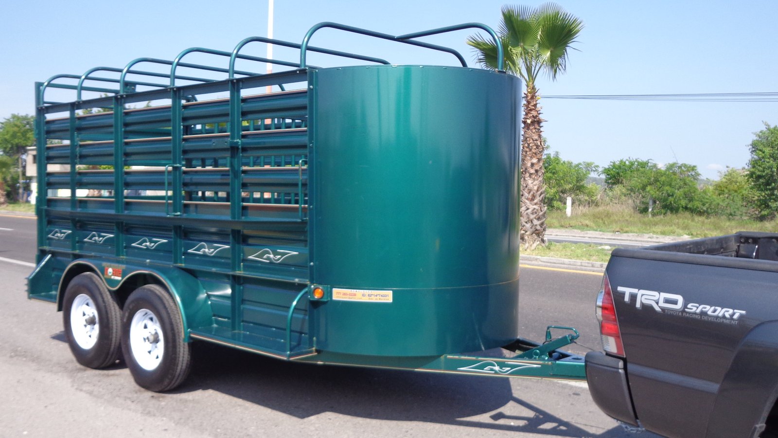 Remolque Ganadero para animales